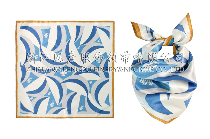邮政 真丝小方巾 规格：53x53cm